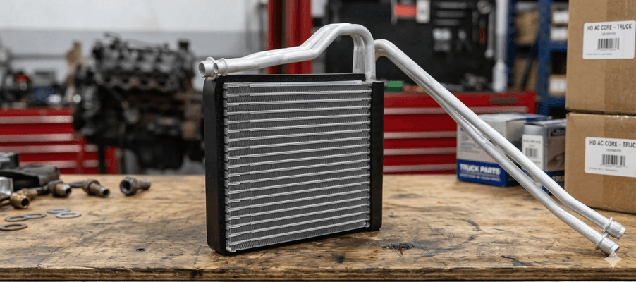 A/C evaporator core for heavy-duty semi trucks — True Truck Parts